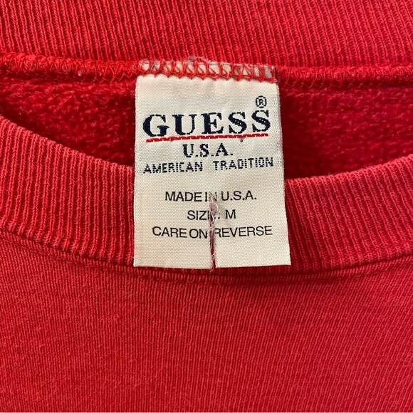 GUESS Red Crewneck - Picture 3 of 6